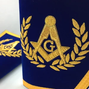Master Mason Blue Lodge Regalia Set - Hand Embroidery 15 Master Mason Blue Lodge Regalia Set - Hand Embroidery