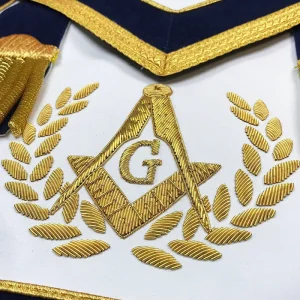 Master Mason Blue Lodge Regalia Set - Navy 13 Master Mason Blue Lodge Regalia Set - Navy
