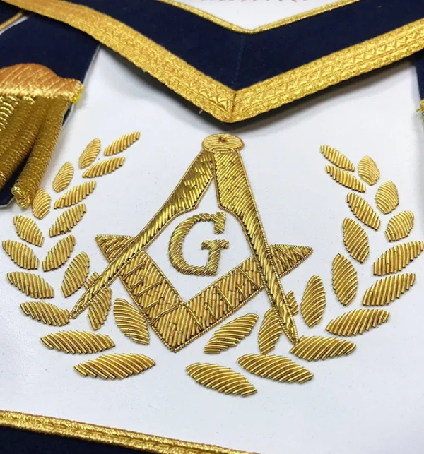 Master Mason Blue Lodge Regalia Set - Navy 3 Master Mason Blue Lodge Regalia Set - Navy