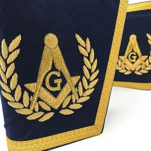 Master Mason Blue Lodge Regalia Set - Navy 14 Master Mason Blue Lodge Regalia Set - Navy