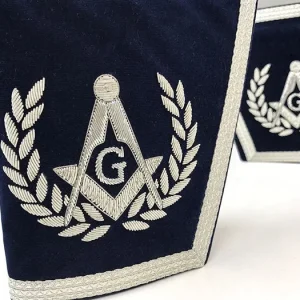 Master Mason Blue Lodge Regalia Set - Navy 18 Master Mason Blue Lodge Regalia Set - Navy