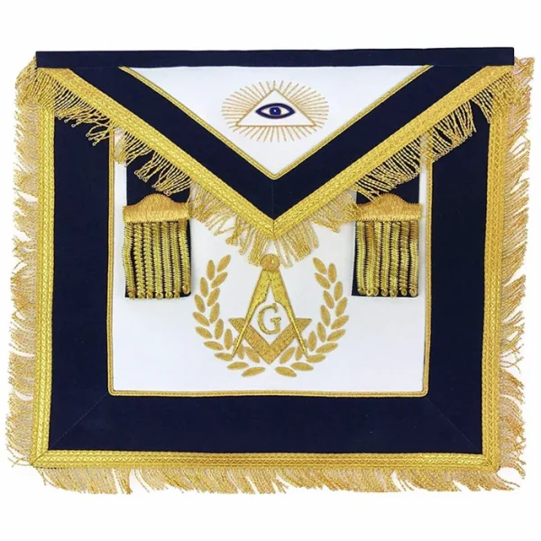 Master Mason Blue Lodge Regalia Set - Navy 9 Master Mason Blue Lodge Regalia Set - Navy