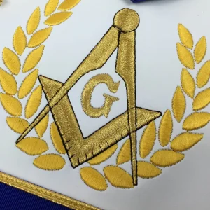Master Mason Blue Lodge Regalia Set - Royal Blue & Gold 7 Master Mason Blue Lodge Regalia Set - Royal Blue & Gold