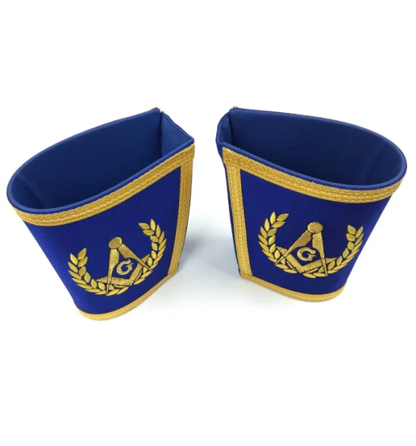Master Mason Blue Lodge Regalia Set - Royal Blue & Gold 3 Master Mason Blue Lodge Regalia Set - Royal Blue & Gold