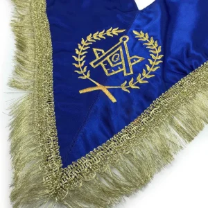 Master Mason Blue Lodge Regalia Set - Royal Blue & Gold Satin 5 Master Mason Blue Lodge Regalia Set - Royal Blue & Gold Satin