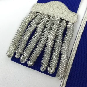 Master Mason Blue Lodge Regalia Set - Royal Blue & Silver