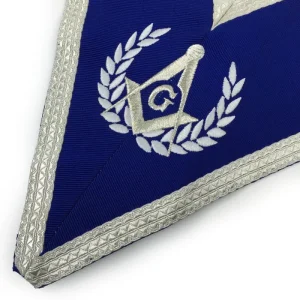 Master Mason Blue Lodge Regalia Set - Royal Blue & Silver
