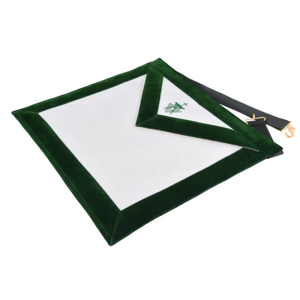Member Allied Masonic Degrees Apron - Dark Green 1 Member Allied Masonic Degrees Apron - Dark Green
