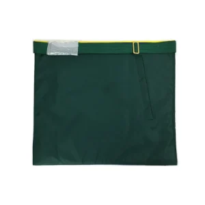 Member Allied Masonic Degrees English Regulation Apron - Green & Multi Colour