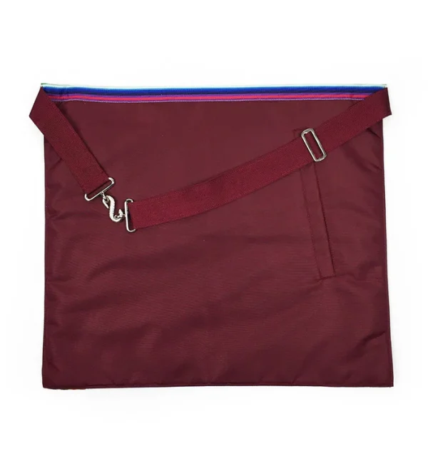 Member Royal Ark Mariner AMD Apron - Multi Colour with Three Rosettes