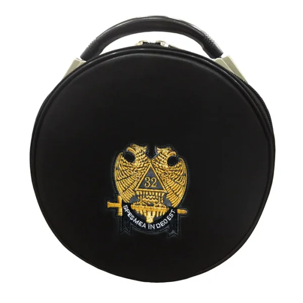 OES Fez Case - Black With Machine Embroidery Patch OES Fez Case - Black With Machine Embroidery Patch
