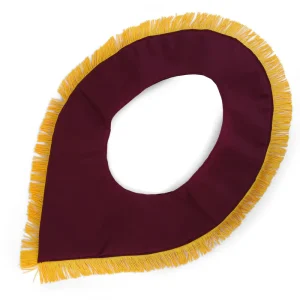 Order of the Amaranth Collar - Maroon Velvet with Yellow Braid & Fringe 5 Order of the Amaranth Collar - Maroon Velvet with Yellow Braid & Fringe