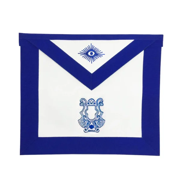 Organist Blue Lodge Apron - Royal Blue