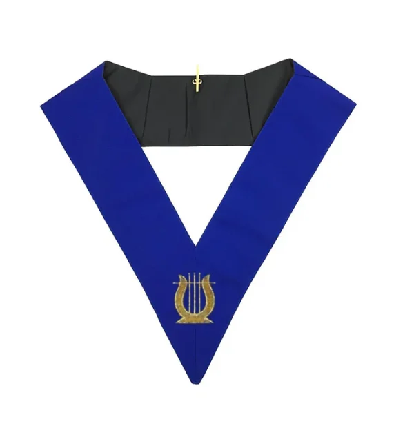 Organist Blue Lodge Collar - Royal Blue