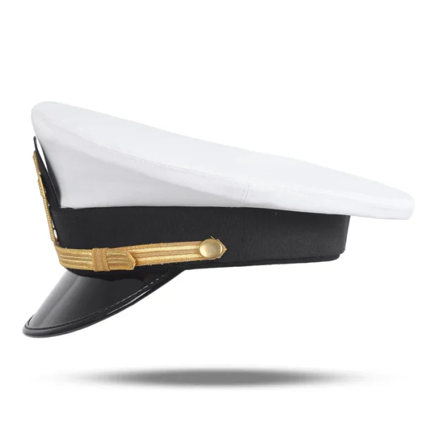 Past Commander Knights Templar Commandery Fatigue Cap - Red Cross with Gold Chin Strap 1 Past Commander Knights Templar Commandery Fatigue Cap - Red Cross with Gold Chin Strap