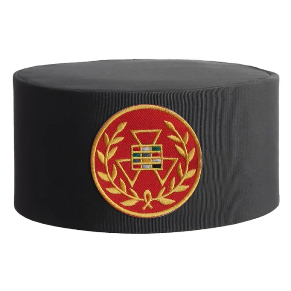Past Grand High Priest Royal Arch Chapter Crown Cap - Gold & Red with Wreath Past Grand High Priest Royal Arch Chapter Crown Cap - Gold & Red with Wreath