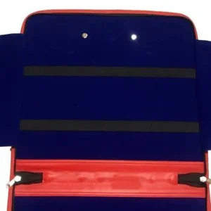 Past High Priest Chapter Apron Case - Red Leather MM, WM, Provincial