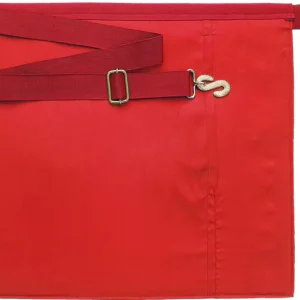 Past High Priest Royal Arch Chapter Apron - Red Velvet