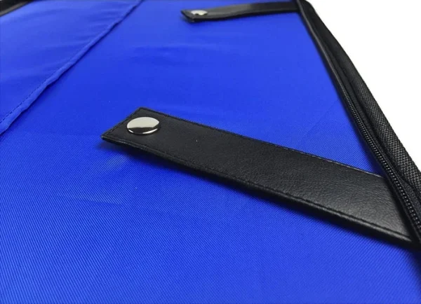 Past Master Blue Lodge Apron Case - Black Imitation Leather MM/WM, Provincial