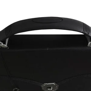 Past Master Blue Lodge Apron Case - Black Leather MM, WM, Provincial