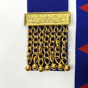 Provincial English Royal Arch Apron - Red & Blue 7 Provincial English Royal Arch Apron - Red & Blue