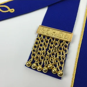 Provincial Officers Craft English Regulation Regalia Set - Apron, Collar, Gloves 7 Provincial Officers Craft English Regulation Regalia Set - Apron, Collar, Gloves