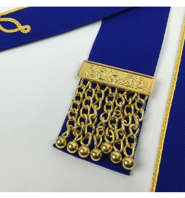 Provincial Officers Craft English Regulation Regalia Set - Apron, Collar, Gloves 2 Provincial Officers Craft English Regulation Regalia Set - Apron, Collar, Gloves