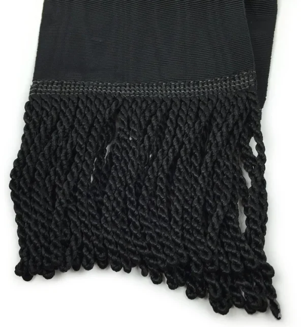 Provincial Officers Knights Templar English Regulation Sash - Black Moire