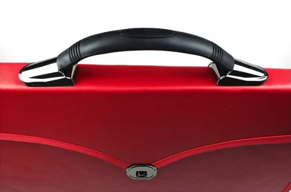 Royal Arch Chapter Apron Case - Red Leather MM, WM, Provincial 1 Royal Arch Chapter Apron Case - Red Leather MM, WM, Provincial