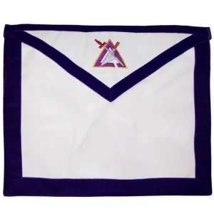 Royal Arch Chapter & Council Apron – Reversible Double-Sided 9 Royal Arch Chapter & Council Apron