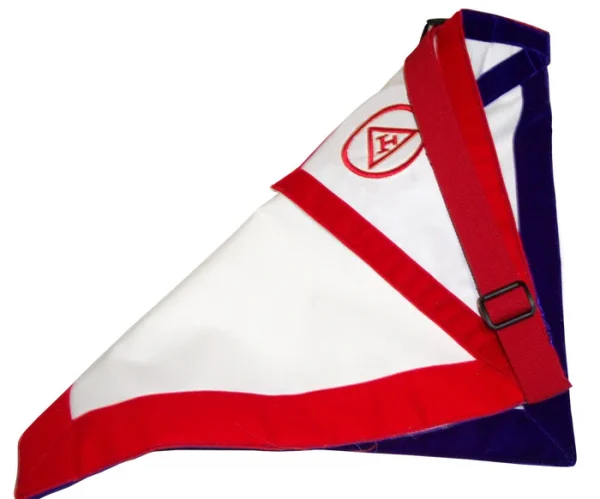 Royal Arch Chapter & Council Apron – Reversible Double-Sided 4 Royal Arch Chapter & Council Apron