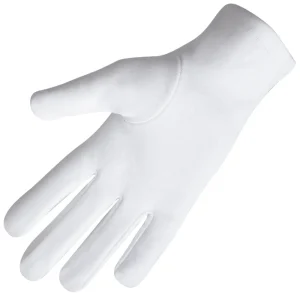 Royal Arch Chapter Gloves - Leather with Gold & Red Patch 9 High Priest Royal Arch Chapter Gloves - White Pure Cotton Back