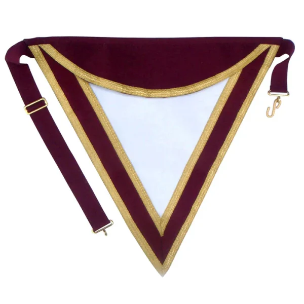 Royal & Select Masters Member's Apron - Maroon Royal & Select Masters Member's Apron - Maroon