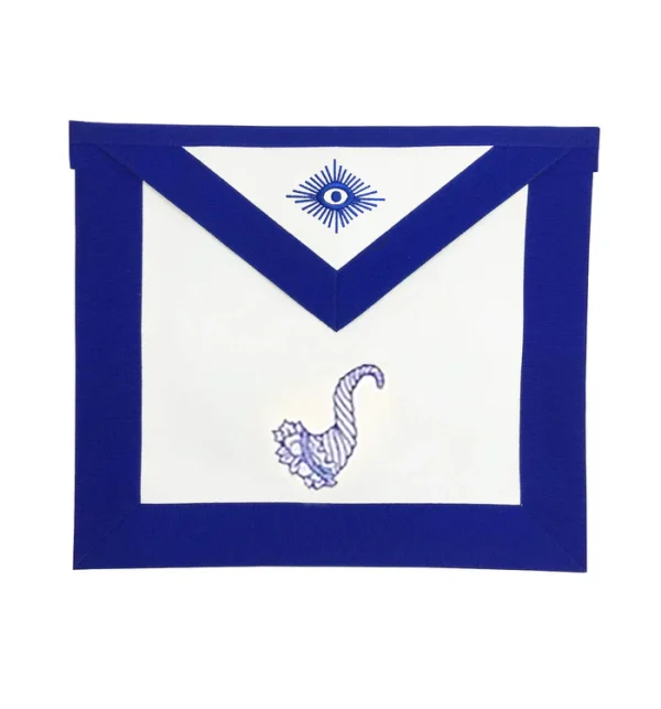 Senior Steward Blue Lodge Officer Apron - Royal Blue Senior Steward Blue Lodge Officer Apron - Royal Blue