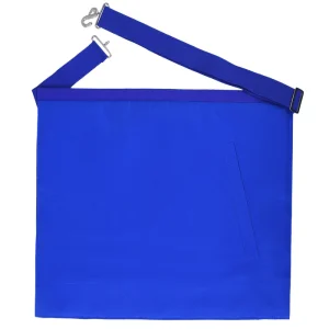 Sentinel Blue Lodge Officer Apron - Royal Blue - Image 3
