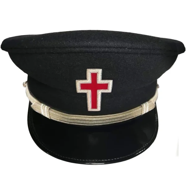 Sir Knight Knights Templar Commandery Fatigue Cap - Silver Sir Knight Knights Templar Commandery Fatigue Cap - Silver