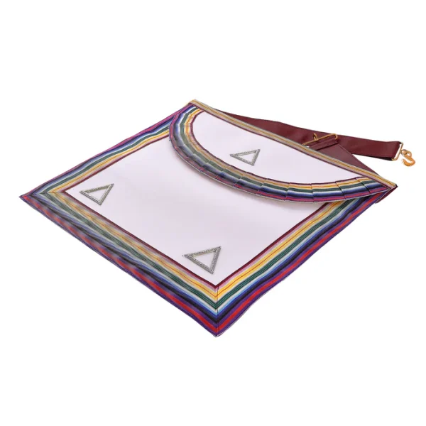 WCN & PCN Royal Ark Mariner AMD Apron - Silver & Multi Colour 1 WCN & PCN Royal Ark Mariner AMD Apron - Silver & Multi Colour
