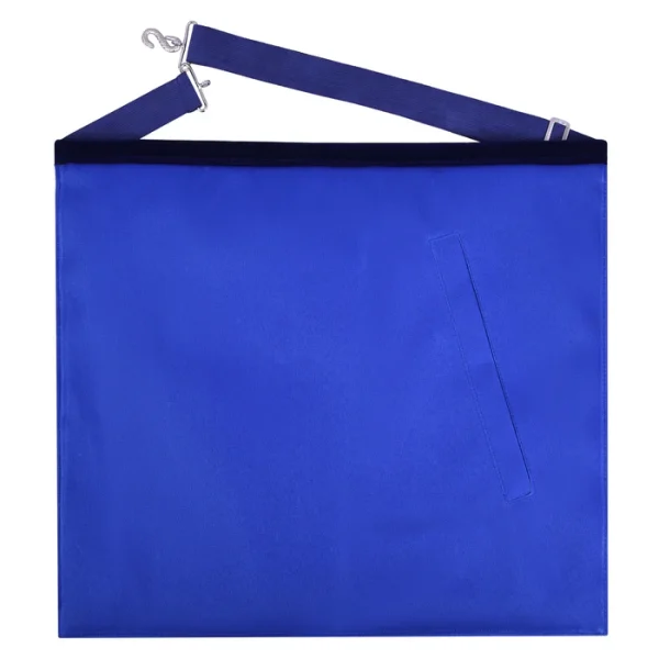Worshipful Master Blue Lodge Apron - Royal Blue Velvet 5 Worshipful Master Blue Lodge Apron - Royal Blue Velvet