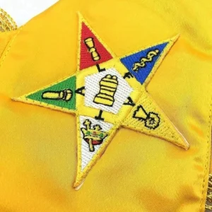 Masonic Order of Eastern Star OES Complete Sash Set - Set of 5 Sashes