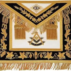 Home 34 Masonic Past Master Apron and Collar Set