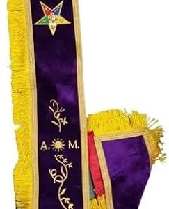 Masonic Order of Eastern Star OES Complete AM Sash - Associate Matron